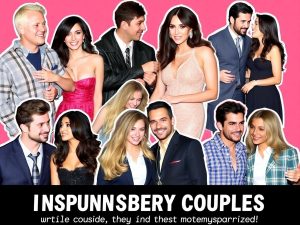 Cupluri neașteptate din lumea mondenă în momente spontane.