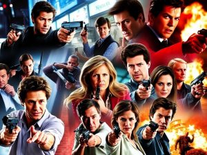 Vedete de la Hollywood în scene de film iconice.