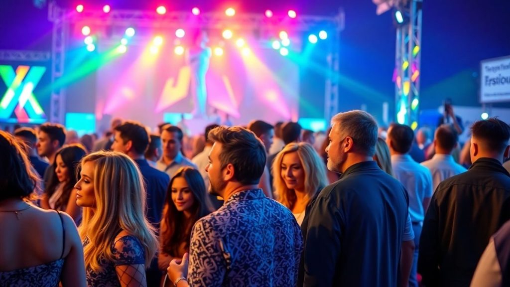 Participarea vedetelor la festivaluri internaționale: Detalii din culise 1 Vedete la festival internațional, atmosferă vibrantă.