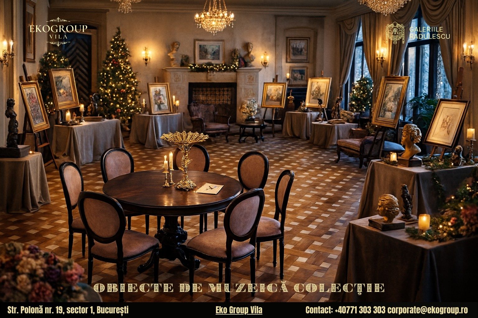 Istoria Crăciunului redescoperită: atmosfera anilor ’30 la Eko Group Vila